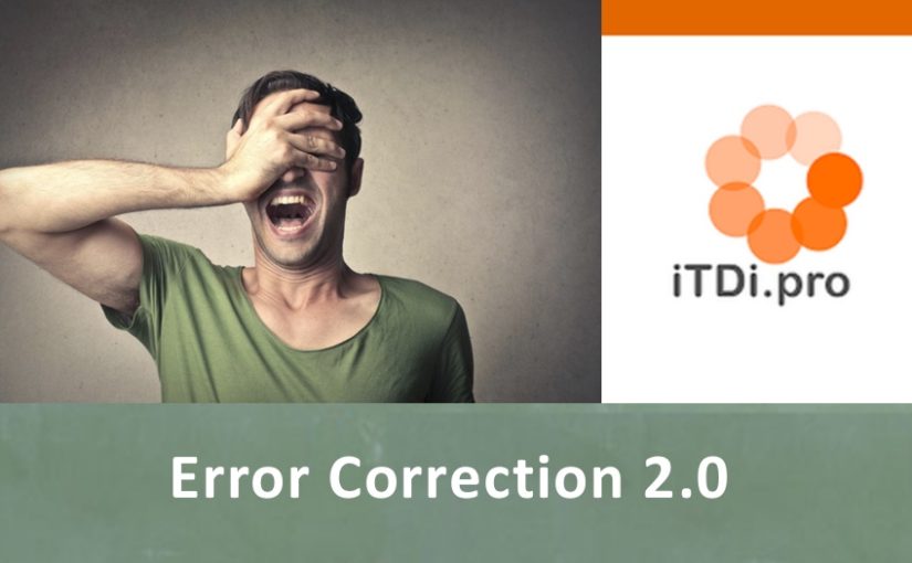 Error Correction 2.0