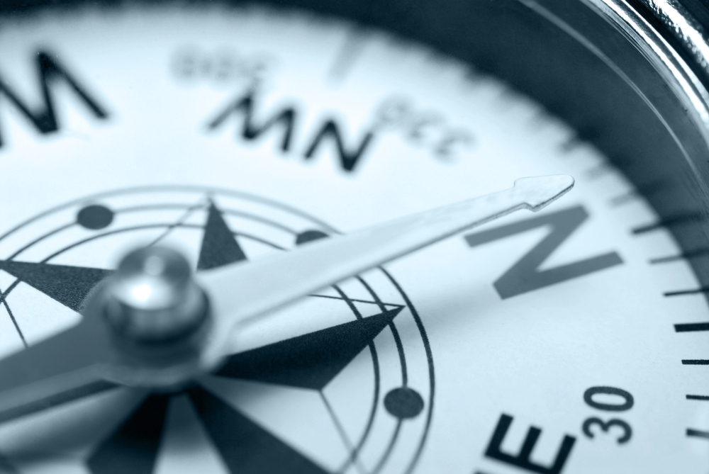 A compass to symbolize the author's approach to assessmet
