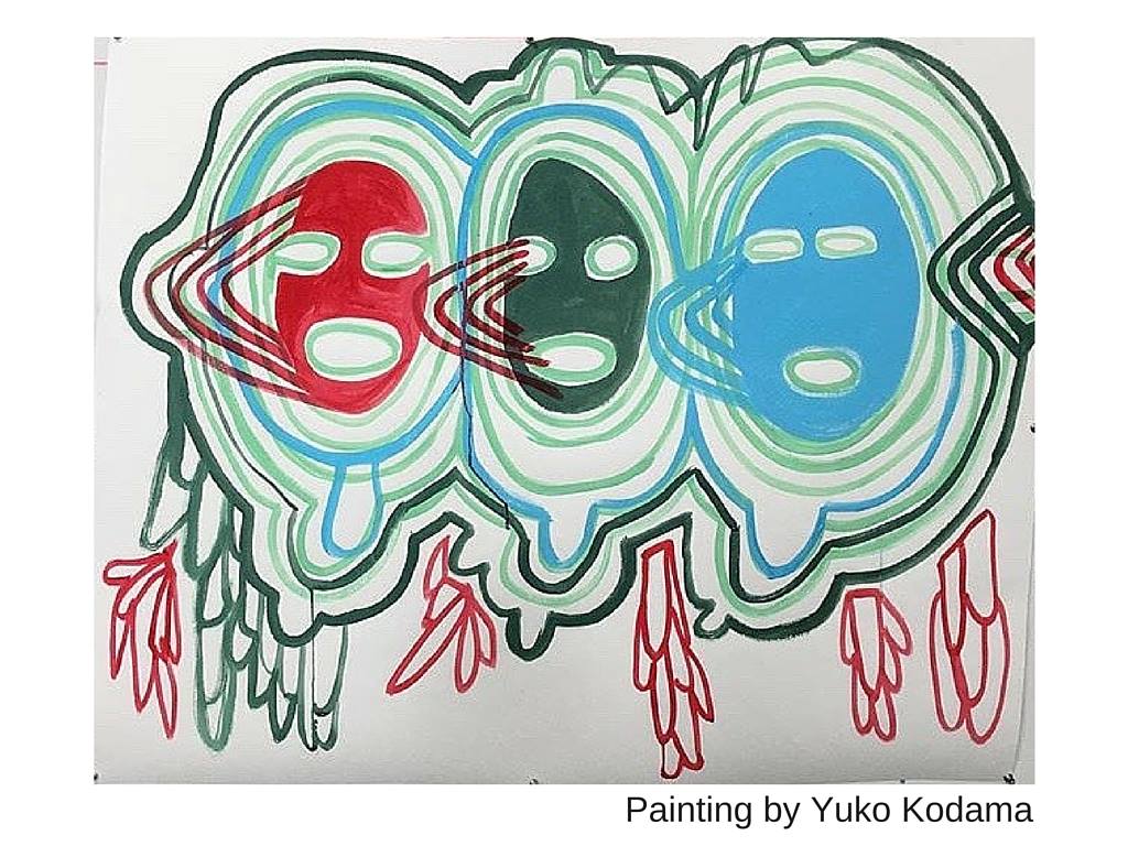 An interpretative picture of Fear by Yuko Kodama
